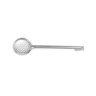 Abbildung von HENDI Schaumlöffel Ø 9 x 31 cm Kitchen Line Edelstahl nahtlos HACCP Profi, Gastro Schaumkelle