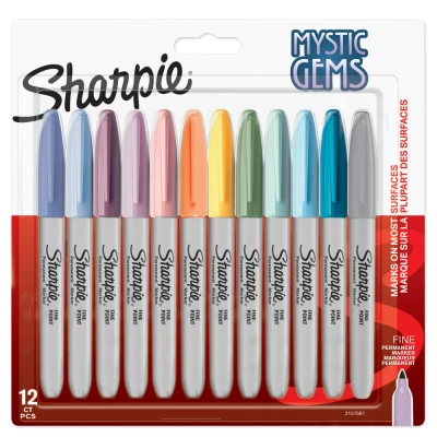 Abbildung von Marqueurs Sharpie 12 pièces Fine Pastels