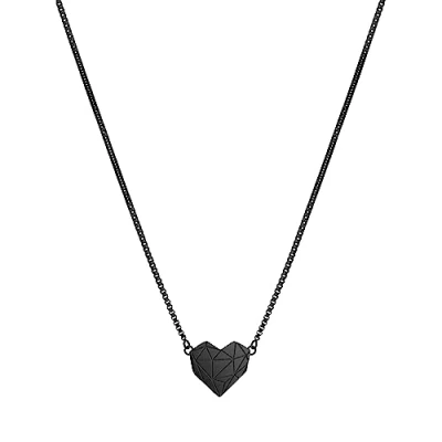 Abbildung von Liebeskind Berlin Damen Collier Edelstahl (schwarz), LJ 0331 N V 40