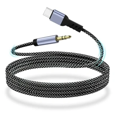 Abbildung von YISH Aux Kabel USB C 1M：3.5mm Klinke auf Kabel, Jack Audio für iPhone 16 Pro Max/15 Max Samsung Galaxy S24/S23 iPad Pixel Home/Car Stereos