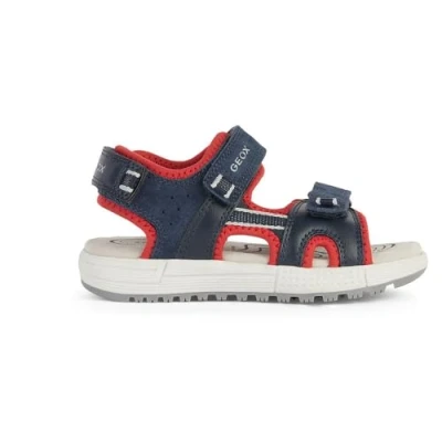 Abbildung von Geox J ALBEN Boy A Sandal, Navy/DK Blue, 29 EU