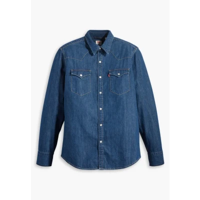 Abbildung von Levi&#039;s Barstow Western Standard Hemd, Herren, Größe: Medium, Esta noche