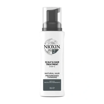 Abbildung von NIOXIN System 2 Scalp &amp; Hair Treatment (100 ml) volumengebende Leave in Haarpflege für naturbel
