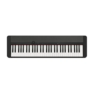 Abbildung von Casio Piano Keyboard CT S1BK in schwarz mit 61 anschlagdynamischen Tasten