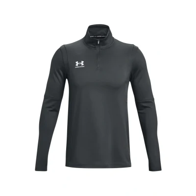 Abbildung von Under Armour Challenger Midlayer Langarmshirt, Herren, Größe: Medium, Castlerock white