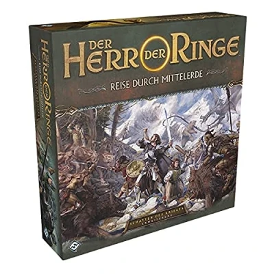 Abbildung von Fantasy Flight Games, der Herr Ringe: Reise durch Mittelerde Schatten des Krieges, Erweiterung, Expertenspiel, Dungeon Crawler, 1 5 Spieler, Ab 14+ Jahren, 60 Minuten, Deutsch