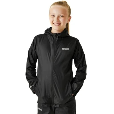 Abbildung von Regatta Unisex Kinder Kid Pk It JKT Iii Jacke, Schwarz, 128 EU