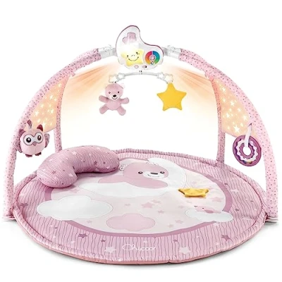 Abbildung von Chicco 9866100000 Colors Tier Farbspiel Gym, Stern, Enjoy Colours 3in1 Pink
