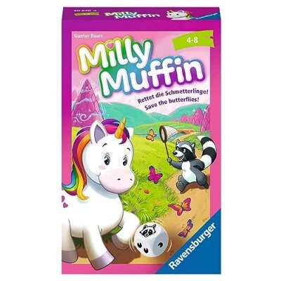 Abbildung von Ravensburger®, Milly Muffin, 20670, kooperatives Einhorn Kinderspiel ab 4 Jahren, Pastel Colors (Pink, Light Blue, Green)