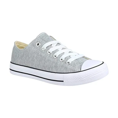 Abbildung von Elara Unisex Sneaker Textil Turnschuh Low top Chunkyrayan CHF Lt.Grey 44