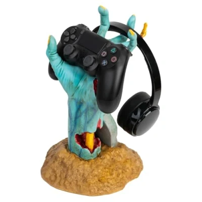 Abbildung von Grupo Erik Kopfhörer und Controller Halter Gameration One More Life Gaming Headset Halterung Tisch für PS5 oder Xbox Ständer Series XS Zubehör