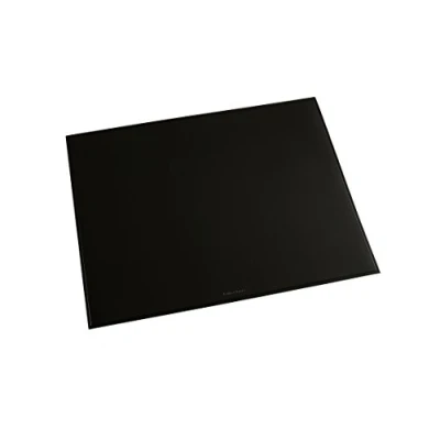 Abbildung von Läufer 40656 Durella Schreibtischunterlage, 52x65 cm, schwarz, rutschfeste Schreibunterlage für hohen Schreibkomfort, abwischbar