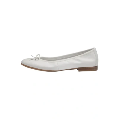 Abbildung von Tamaris Klassischer Ballerina, Damen, Größe: 37, White Schuhe