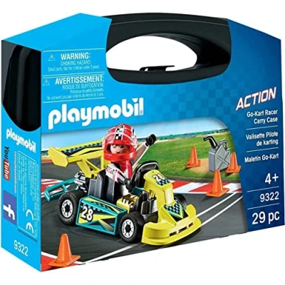 Abbildung von Playmobil 9322 Action Go Kart Racer Carry Case