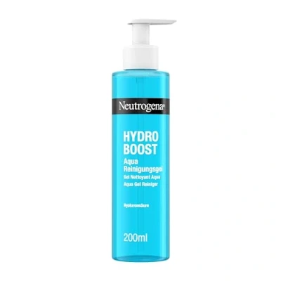 Abbildung von Neutrogena Hydro Boost Gesichtsreinigung, Aqua Reinigungsgel mit Glycerin und Hyaluron, Make Up Entferner, 200ml
