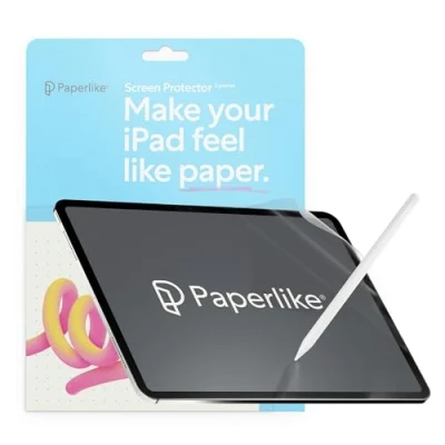 Abbildung von Paperlike 2.1 (2 Stück) für iPad Air 13&quot; (2024) Transparente Folie zum Schreiben und Zeichnen wie auf Papier