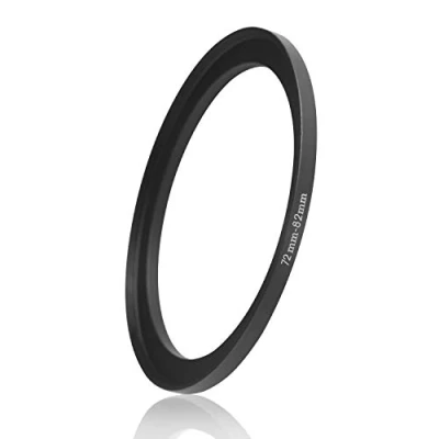 Abbildung von Ares Foto® Step Up Filteradapter Adapter Ring. CNC gefrästes Aluminium. Kompatibel mit Objektiven Aller Hersteller: Canon Sony Nikon Fujifilm Olympus Pentax Leica Tamron Sigma (72mm 82mm)