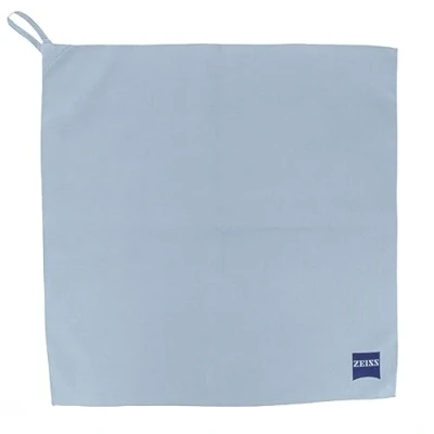 Abbildung von ZEISS Brillenputztuch Optiker Werkstatttuch aus Mikrofaser (37x37cm) mit Aufhänger