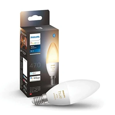 Abbildung von Philips Hue White Ambiance Lampe E14