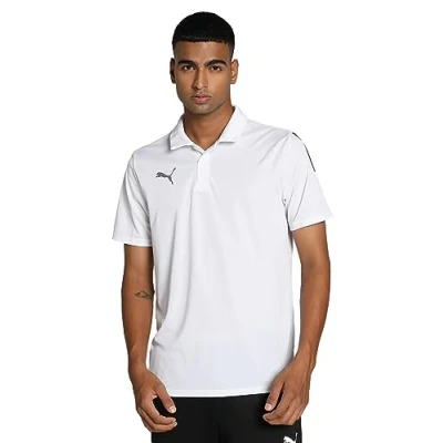 Abbildung von PUMA Herren Teamliga Sideline Polo Shirt, Weiß, XXL EU