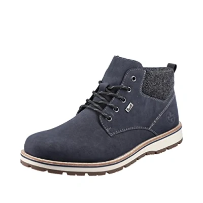 Abbildung von Rieker Schnürstiefelette, Herren, Größe: 46, Blue Schuhe