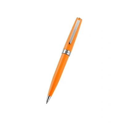 Abbildung von Montegrappa Armonia Kugelschreiber aus Edelharz, Farbe: Orange, Länge: 138 mm, ISA1RBAO