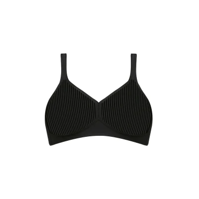 Abbildung von Triumph Modern SOFT &amp; Cotton N Triangel BH, Damen, Größe: 100B, Schwarz