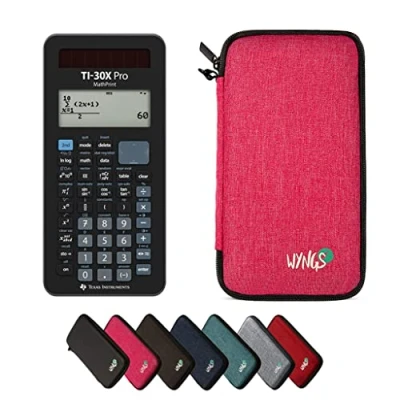 Abbildung von CALCUSO Sparpaket Pink mit Taschenrechner TI 30X Pro Mathprint