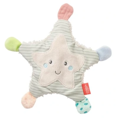 Abbildung von Fehn Knister Seestern Activity Baby Raschel Spielzeug zum Greifen und Spielen Rascheltier Babyspielzeug Motorikspielzeug &amp; Knisterspielzeug für Babys Kleinkinder ab 0+ Monaten