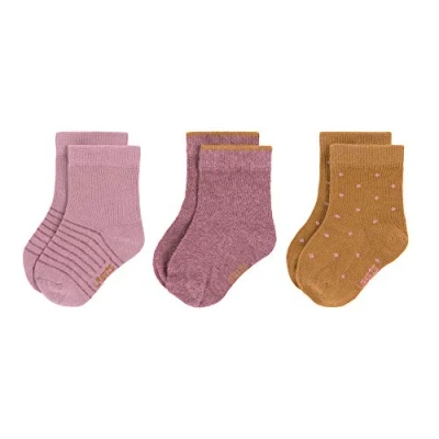 Abbildung von LÄSSIG Unisex Kinder und Babysocken 3er Set/ Rosewood Größe 23 26