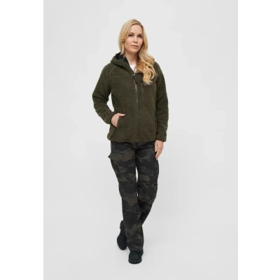 Abbildung von Brandit Fleecejacke, Damen, Größe: 3XL, Olive