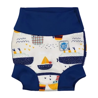 Abbildung von Splash About Happy Nappy Wiederverwendbare Schwimmwindel, Tug Boats, 2 3 jahre