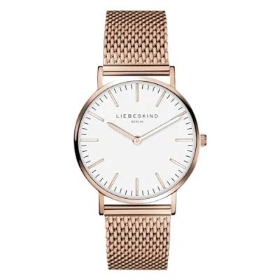 Abbildung von Liebeskind Berlin Armbanduhr LT 0077 MQ IP roségold