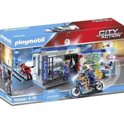 Abbildung von PLAYMOBIL City Action 70568 Polizei: Flucht aus dem Gefängnis, Für Kinder von 4 10 Jahre