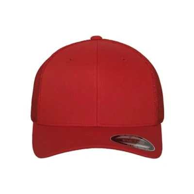 Abbildung von Flexfit Unisex Mesh Trucker Mütze, red, L/XL