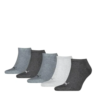 Abbildung von Puma Unisex Plain Sneaker, Anthraci/l Mel Grey/m Grey New, 43/46 (5er Pack)