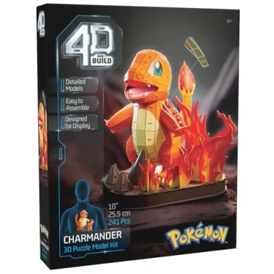 Abbildung von 4D BUILD SALAMECHE POKEMON