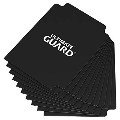 Abbildung von Ultimate Guard UGD010356 Standardgröße Kartentrenner, Schwarz
