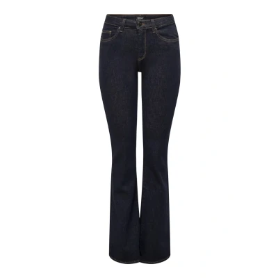 Abbildung von ONLY Blush MID Jeans Bootcut, Damen, Größe: Sx30, Dark blue denim