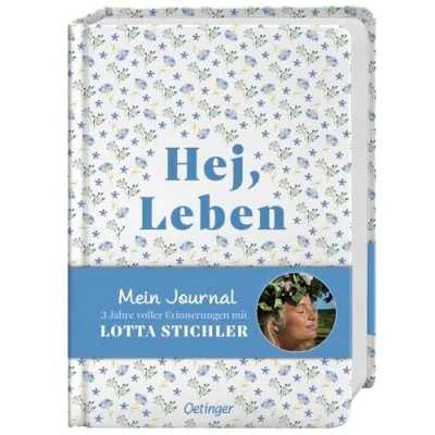 Abbildung von Hej, Leben. Mein Journal: 3 Jahre voller Erinnerungen mit Lotta Stichler. Jahres Tagebuch von der erfolgreichen Influencerin vielen inspirierenden Extras