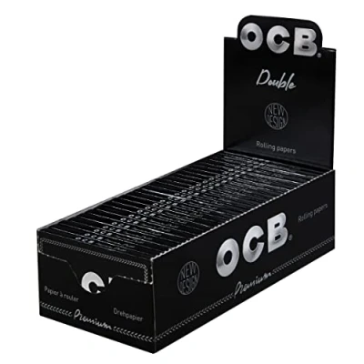Abbildung von OCB 16706 Premium Kurz No.4 Schwarz, 25 Heftchen à 100 Blättchen (36 x 69 mm)