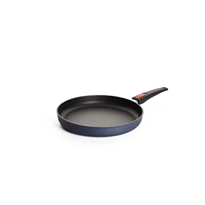 Abbildung von Woll Diamond Lite Flachpfanne Induktiv , Ø 30 cm, 5 cm hoch, mit abnehmbarem Stiel Geeignet für alle Herdarten, Aluminiumguss, Antihaft Versiegelung, backofenfest, anthrazit