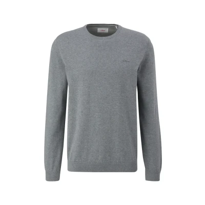 Abbildung von s.Oliver Strickpullover, Herren, Größe: Medium, Grau