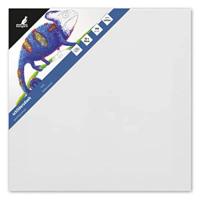 Abbildung von Kangaro K 810041 Leinwand, Canvas, Weiss, 30x30cm
