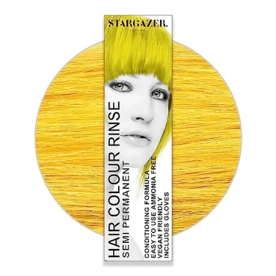 Abbildung von Stargazer Products Gelb Semi Permanentes Haarfärbemittel, 1er Pack (1 x 70 ml)