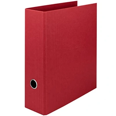 Abbildung von Rössler Papier 1317452360 S.O.H.O. Ordner DIN A4 mit Hebelmechanik, Rückenbreite 85 mm, rot, 1 Stück