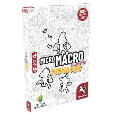Abbildung von Pegasus Spiele 59064G MicroMacro: Crime City 4 Showdown (Edition Spielwiese)