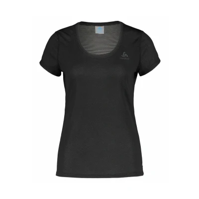Abbildung von ODLO Funktionelles Kurzarm Unterhemd/shirt, Damen, Größe: XS, Schwarz