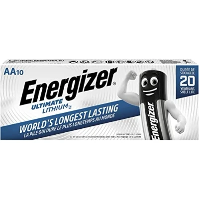 Abbildung von Energizer Ultimate Lithium Batterie AA Mignon Li FES 2 1,5V 10 Stück