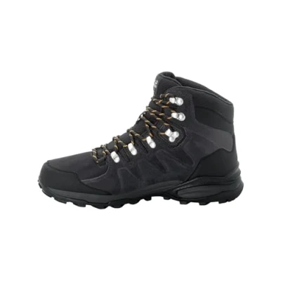 Abbildung von Jack Wolfskin Herren Refugio Texapore Mid M Walking Schuh, Phantom Burly Yellow Xt, 43 EU
